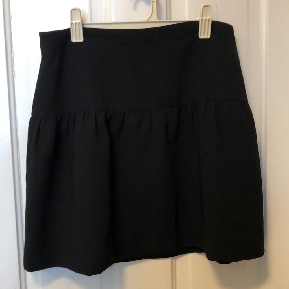 J.Crew Factory Black Miniskirt